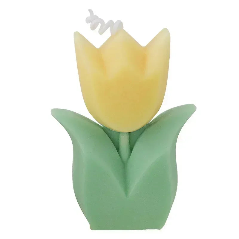 Tulip Flower Aromatherapy Candle