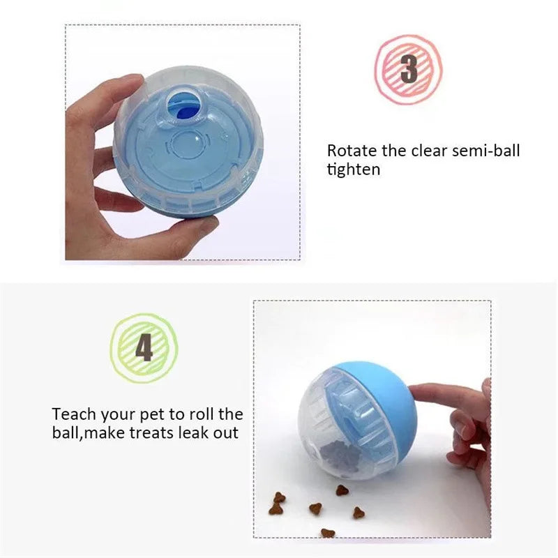 Interactive Dog & Cat Treat Ball