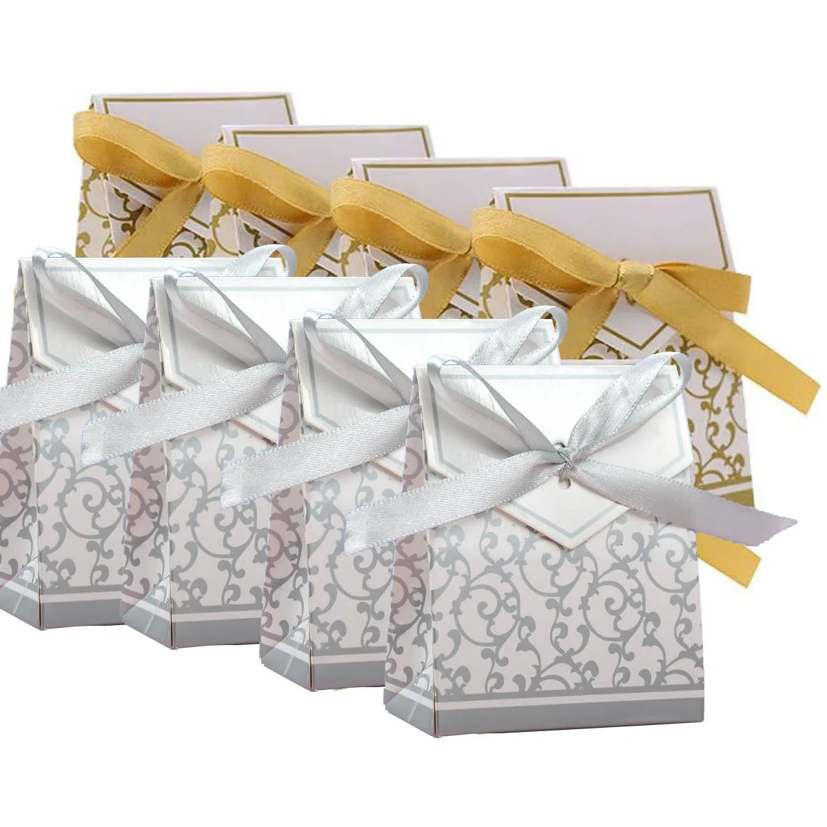 Boxes Favor Sweet Cake Gift Party Wedding Birthday Party Bag Ribbon Wedding Favor Boxes Candy Bag Cake Box For Wedding Party