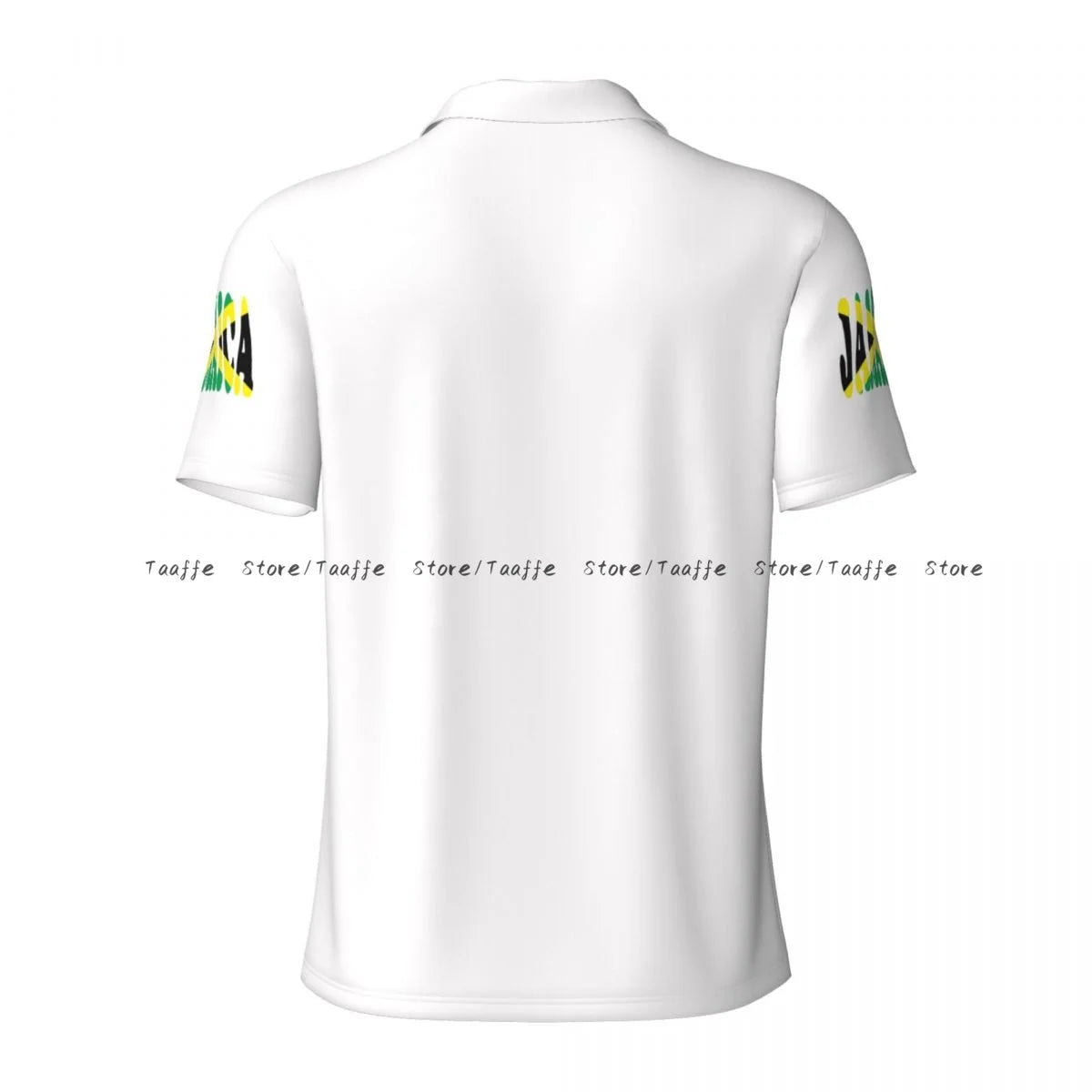 JAMAICA Flag Men's polo shirt collar T-shirt short sleeve casual street shirt