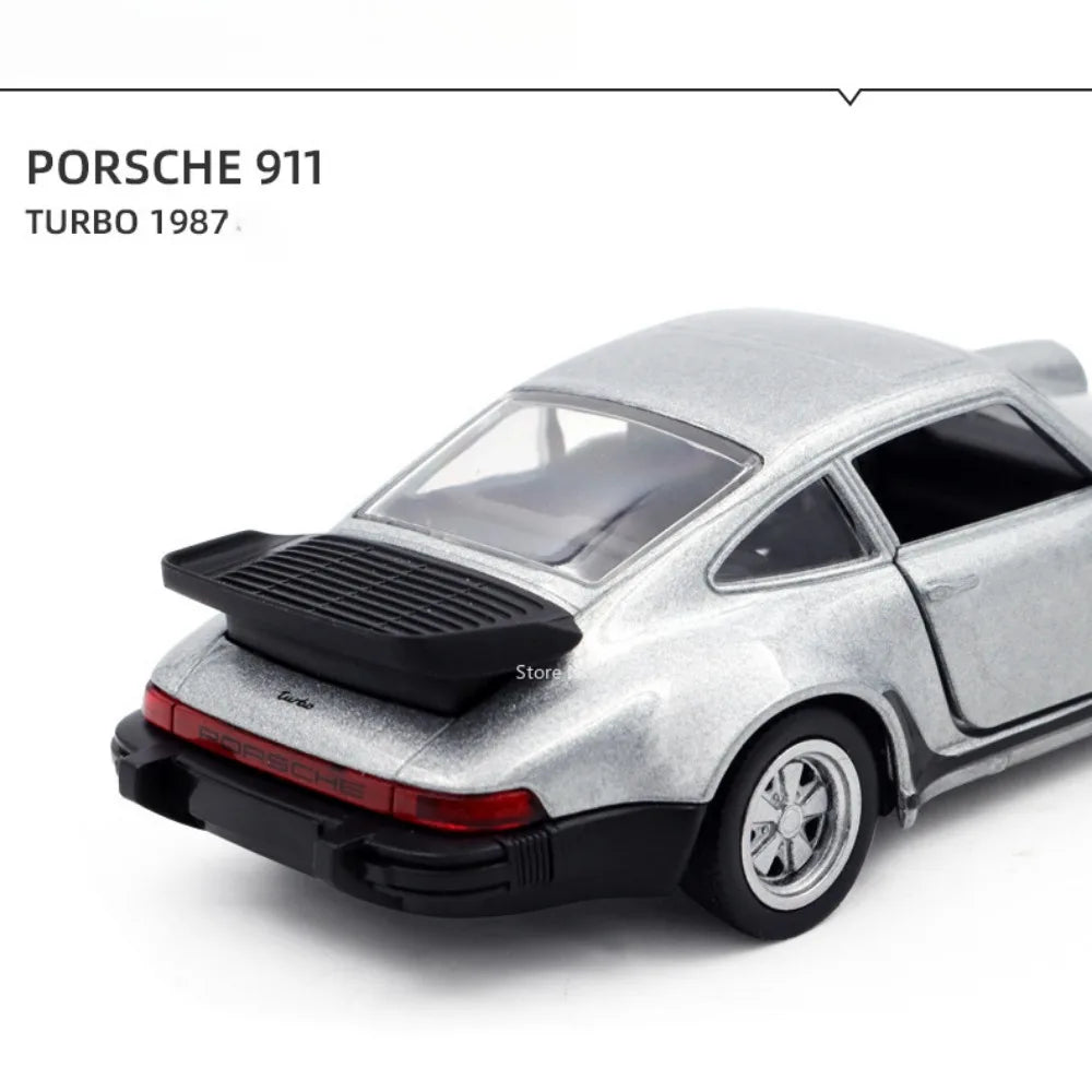 1/36 Porsche 911 Turbo Diecast Car