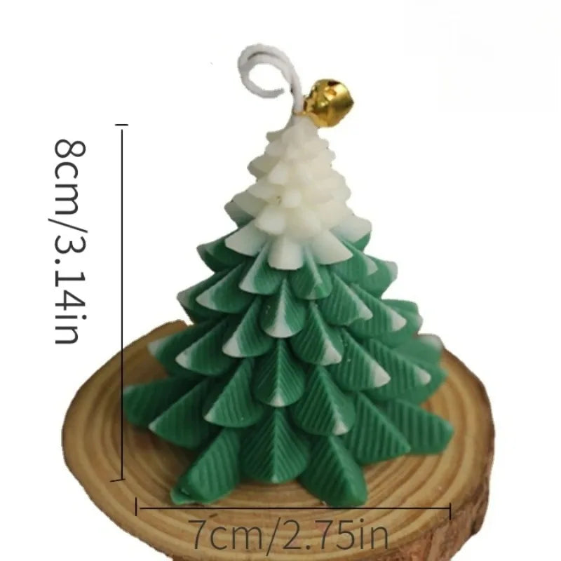 Handmade Christmas Tree Candle