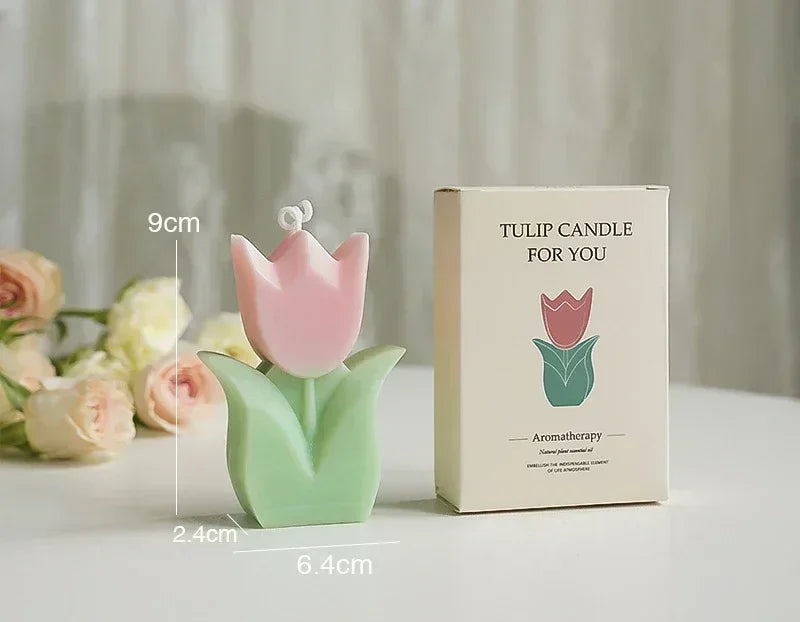Tulip Flower Aromatherapy Candle