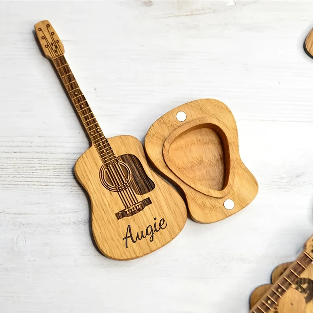 Personalized Guitar Pick Gift Set
