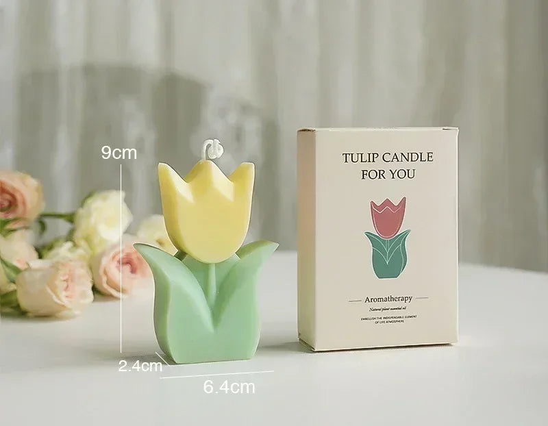 Tulip Flower Aromatherapy Candle