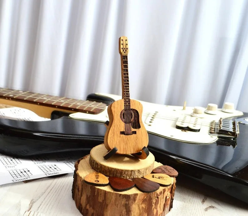 Personalized Guitar Pick Gift Set