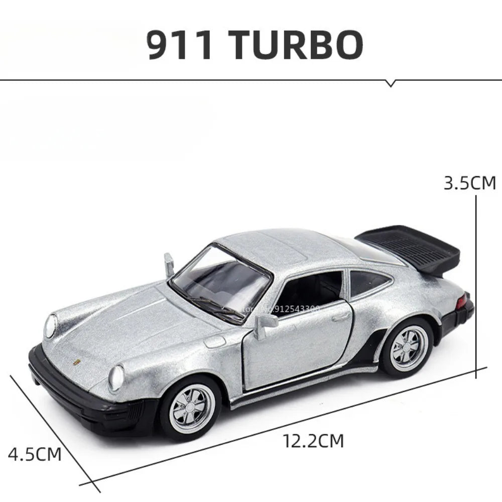 1/36 Porsche 911 Turbo Diecast Car