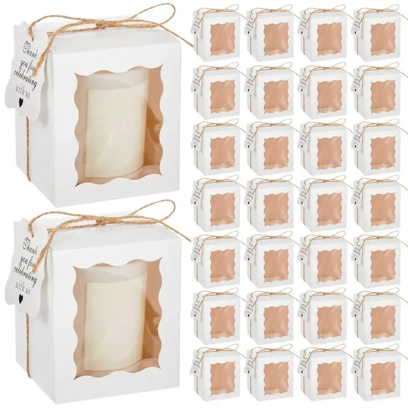 10/20pcs Candle & Gift Box Set