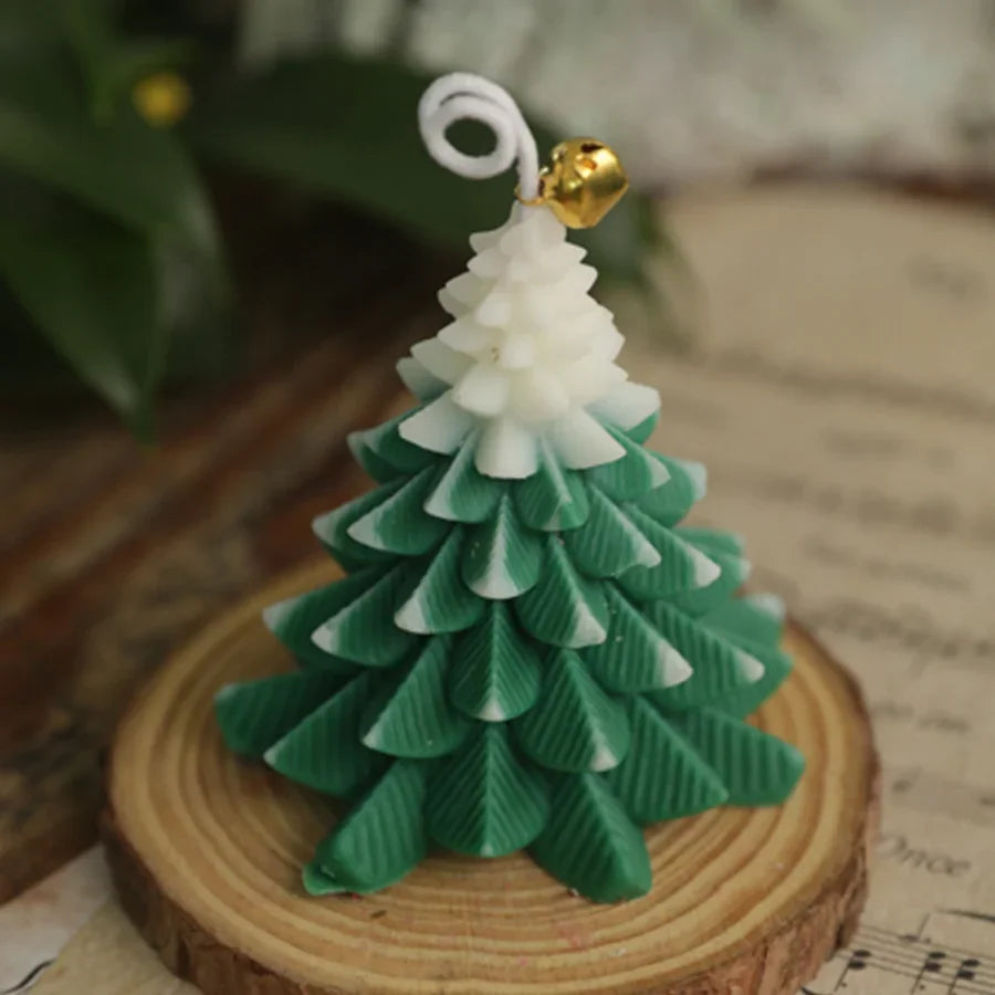 Handmade Christmas Tree Candle