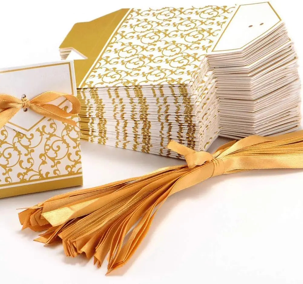 Boxes Favor Sweet Cake Gift Party Wedding Birthday Party Bag Ribbon Wedding Favor Boxes Candy Bag Cake Box For Wedding Party