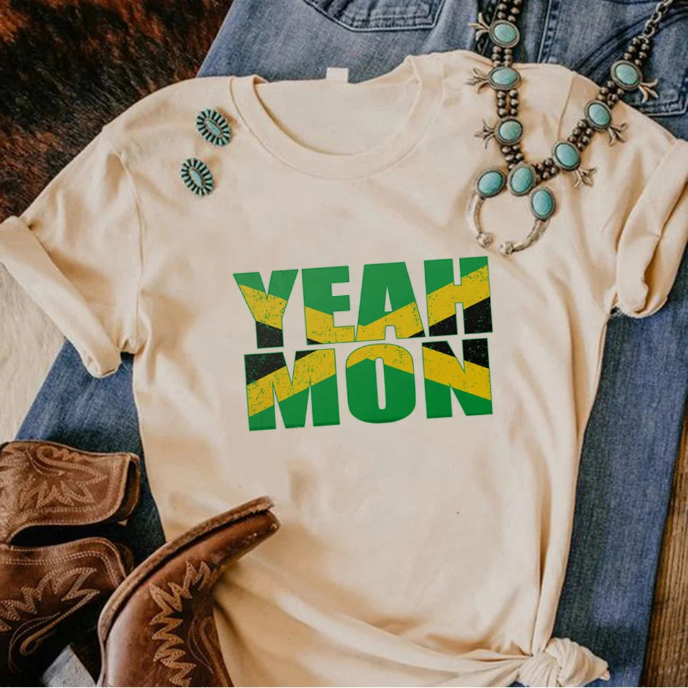 Jamaica T-shirt women Designer Tee