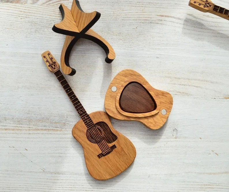 Personalized Guitar Pick Gift Set