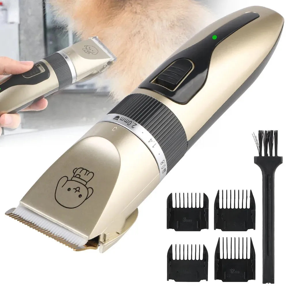 4-in-1 Electric Pet Grooming Kit