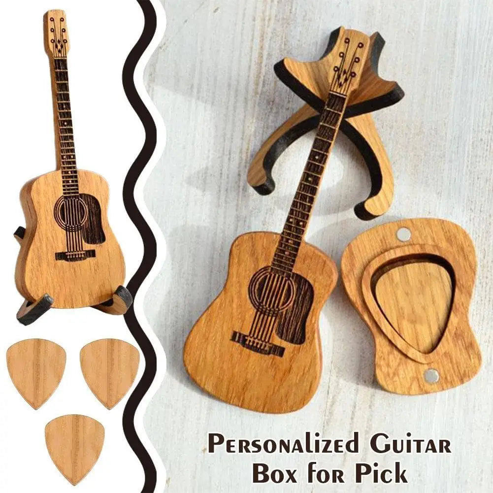 Personalized Guitar Pick Gift Set