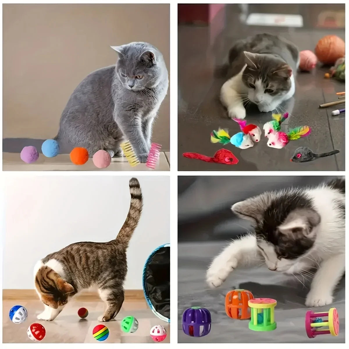 Mixed Cat Toy Pack – 14/28/56pcs