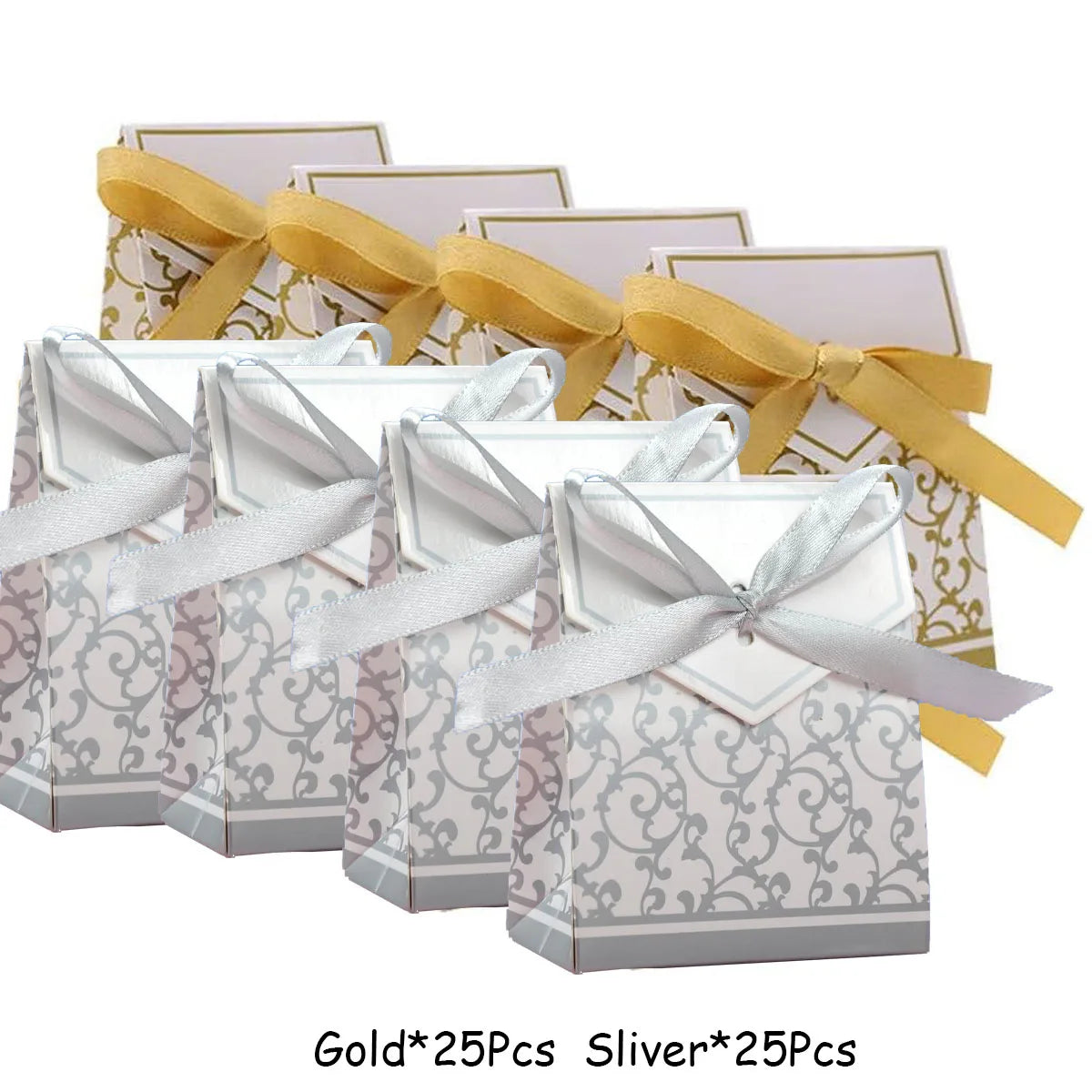 Boxes Favor Sweet Cake Gift Party Wedding Birthday Party Bag Ribbon Wedding Favor Boxes Candy Bag Cake Box For Wedding Party