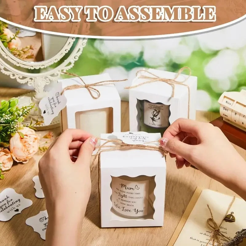 10/20pcs Candle & Gift Box Set