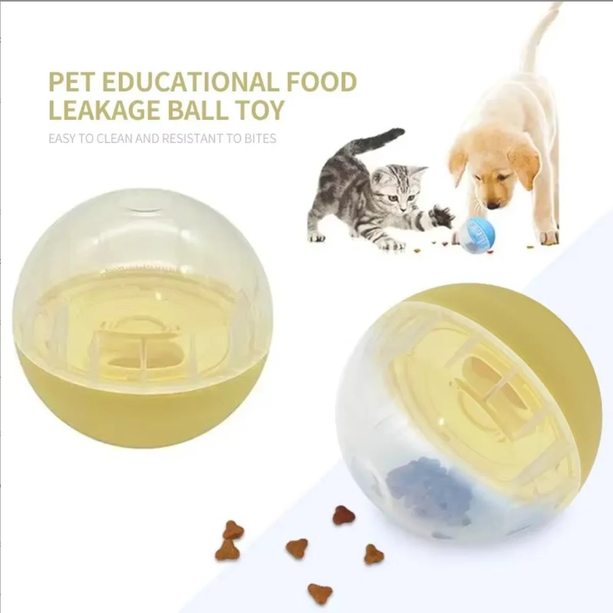 Interactive Dog & Cat Treat Ball